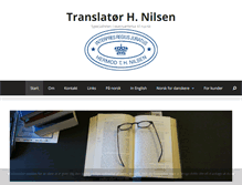 Tablet Screenshot of h-nilsen.dk